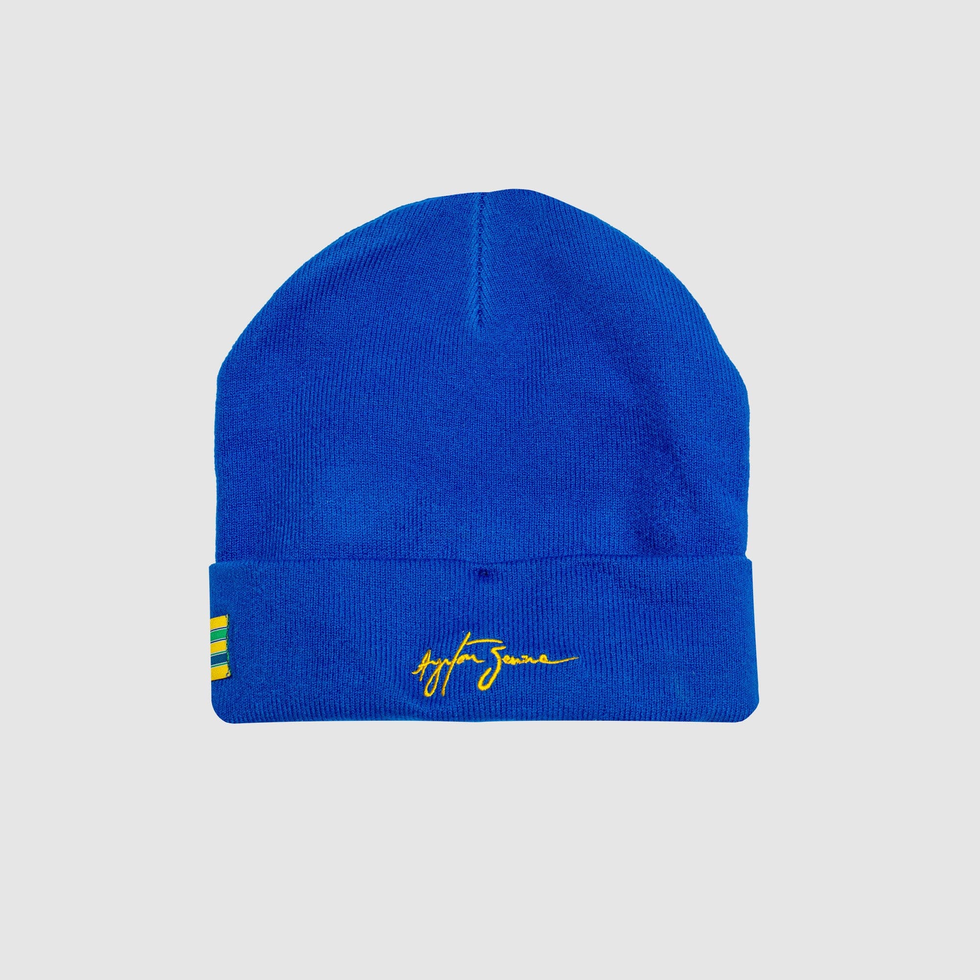 Ayrton Senna F1 Nacional Beanie - Blue Hats Ayrton Senna 