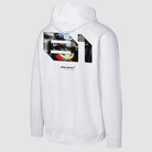 McLaren F1 x Outerstuff Men's Oscar Piastri Hoodie - White Hoodies McLaren-Castore 