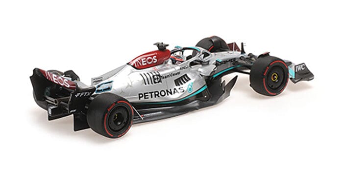 Mercedes AMG F1 W13 E Performance #63 George Russell Scale 1:18 - Minichamps Model Cars Mercedes AMG Petronas 