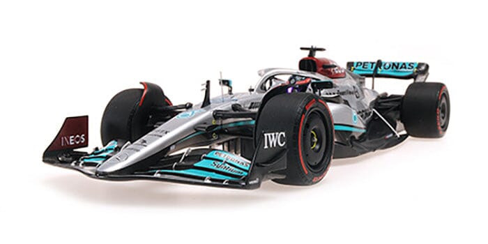 Mercedes AMG F1 W13 E Performance #63 George Russell Scale 1:18 - Minichamps Model Cars Mercedes AMG Petronas 