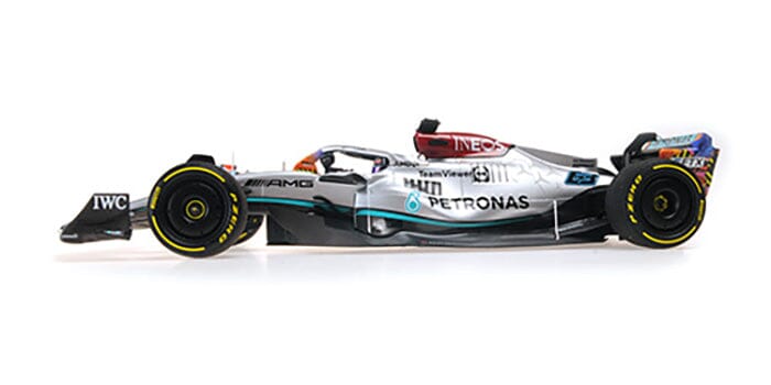 Mercedes AMG F1 W12 E Performance #63 F1 Miami GP George Russell Scale 1:18 - Minichamps Model Cars Mercedes AMG Petronas 