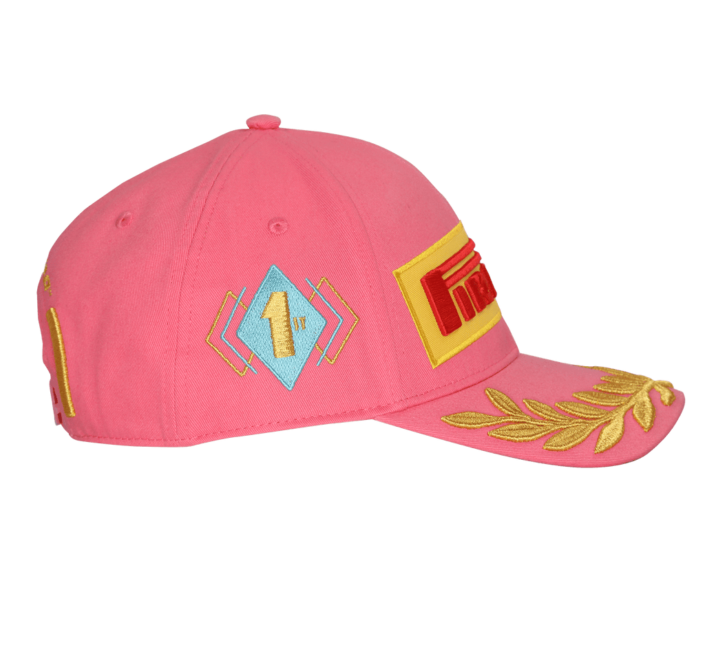 Pirelli Podium Special Edition Miami GP 1st Place Hat - Pink Hats Pirelli 