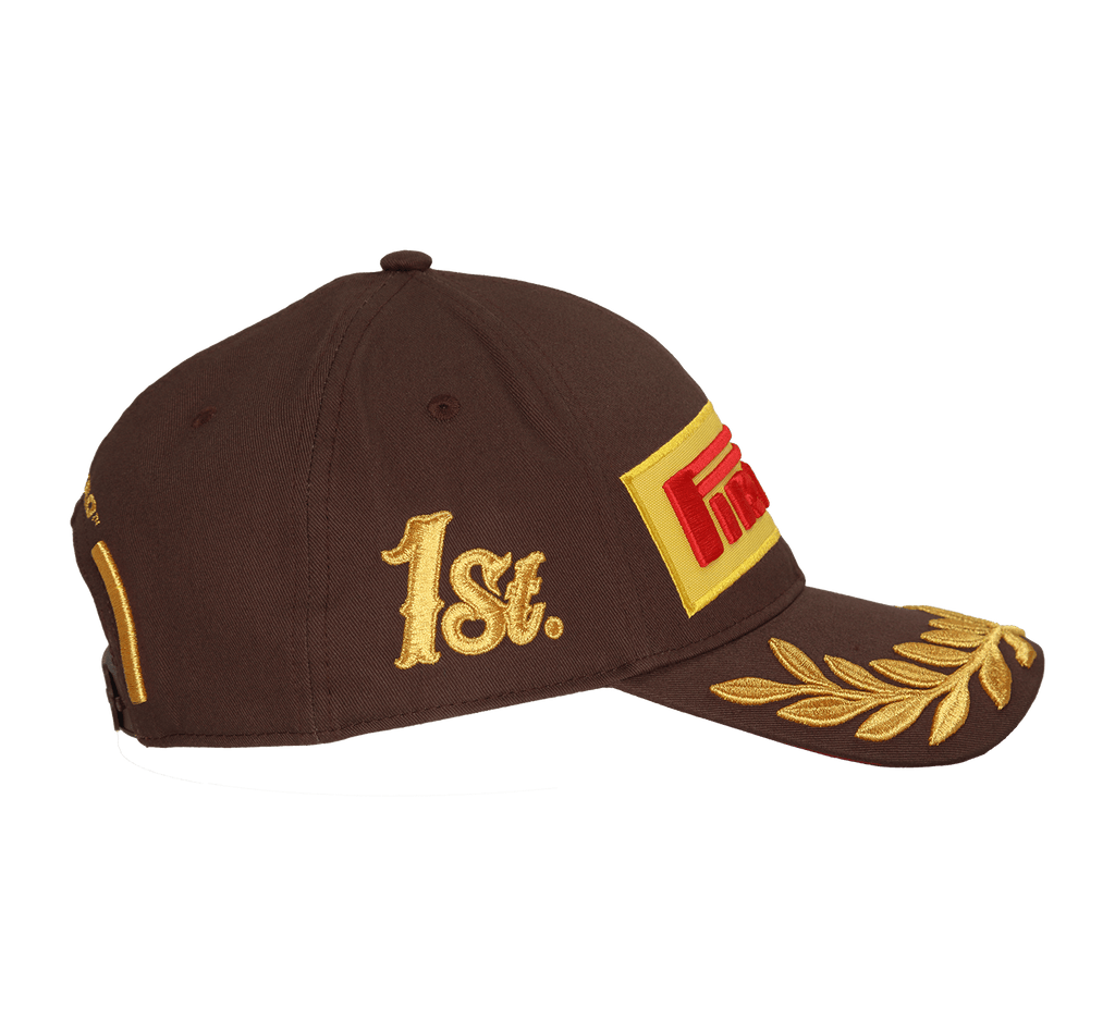 Pirelli Podium Special Edition Montreal Canada GP 1st Place Hat - Brown Hats Pirelli 