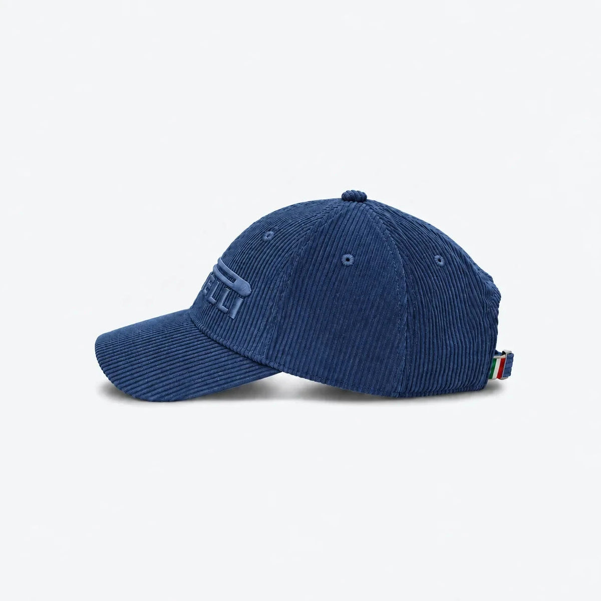 Pirelli Podium SE Corduroy Hat - Navy/Beige Hats Pirelli 
