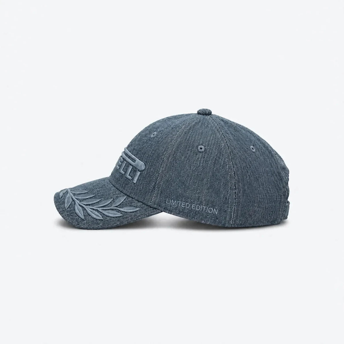 Pirelli Podium Limited Edition Denim Hat - Blue Hats Pirelli 
