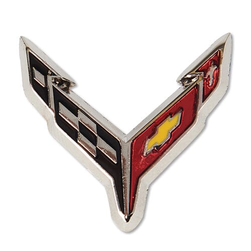 Corvette Next Generation Flag Lapel Pin Pins Corvette 