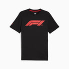 Formula 1 Tech Puma Essentials Motorsport Logo T-Shirt - Black T-shirts Formula 1 