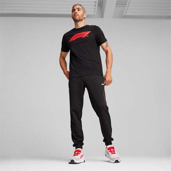Formula 1 Tech Puma Essentials Motorsport Logo T-Shirt - Black T-shirts Formula 1 