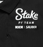Stake F1 Kick Sauber 2025 Men's Team Polo - Black – CMC Motorsports®
