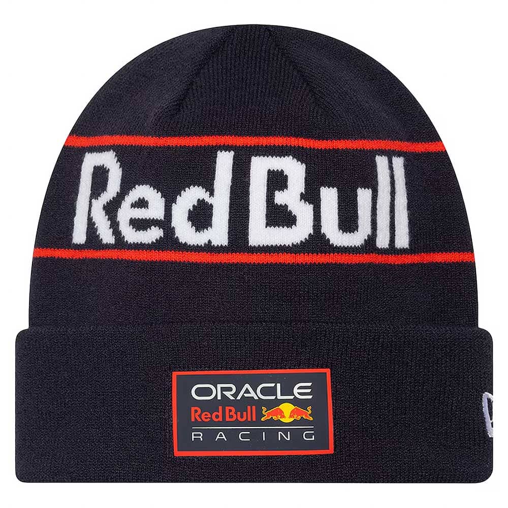 Red Bull Racing F1 New Era Team Cuff Beanie - Navy Hats Red Bull Racing 