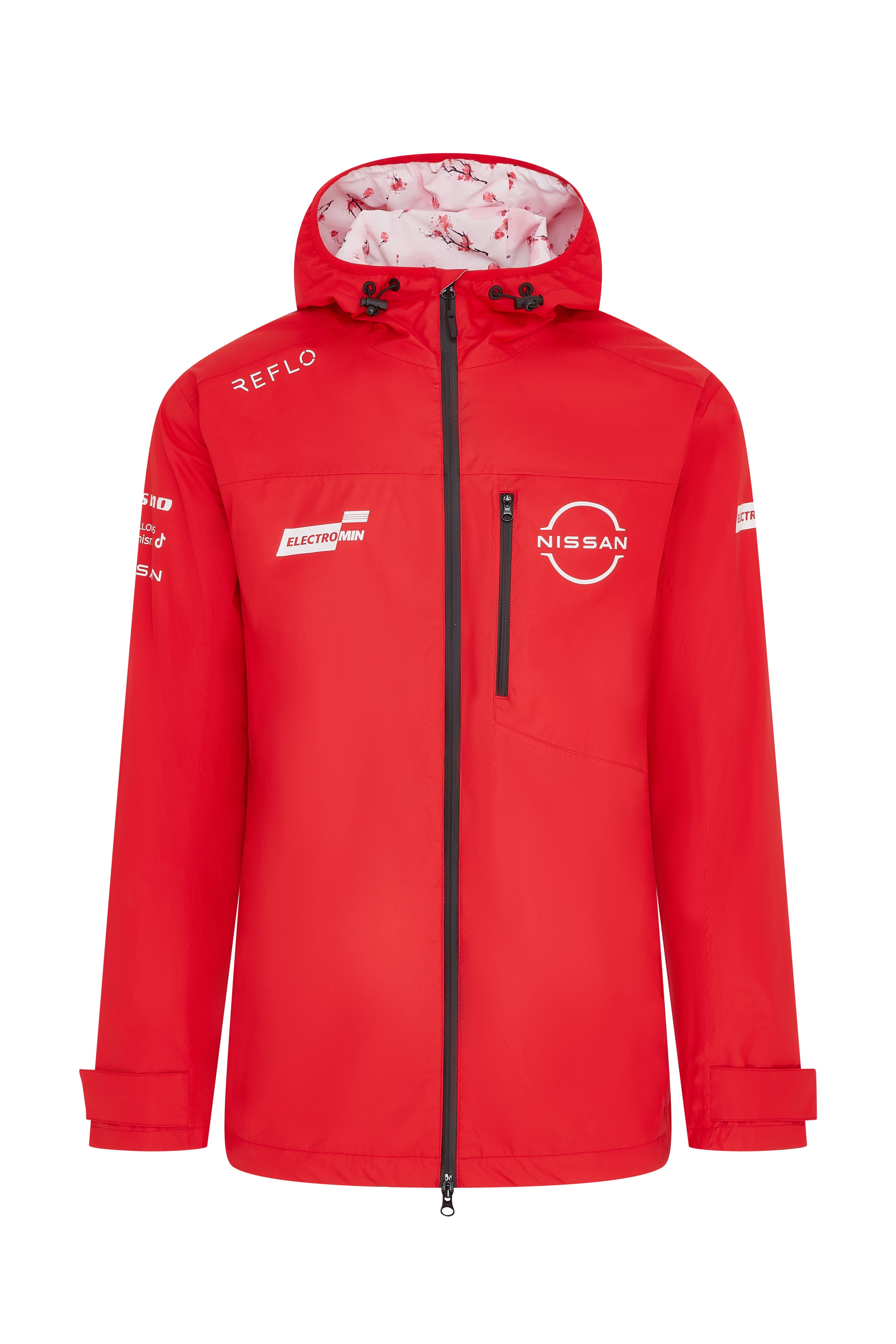 Nissan Formula E S12 x Reflo Rain Jacket - Red – CMC Motorsports®