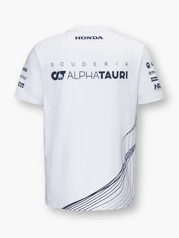 Scuderia AlphaTauri F1 2023 Men's Team T-Shirt - Navy/White T-shirts Scuderia AlphaTauri 