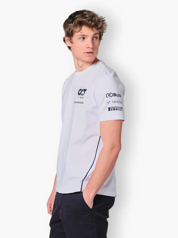 Scuderia AlphaTauri F1 2023 Men's Team T-Shirt - Navy/White T-shirts Scuderia AlphaTauri 