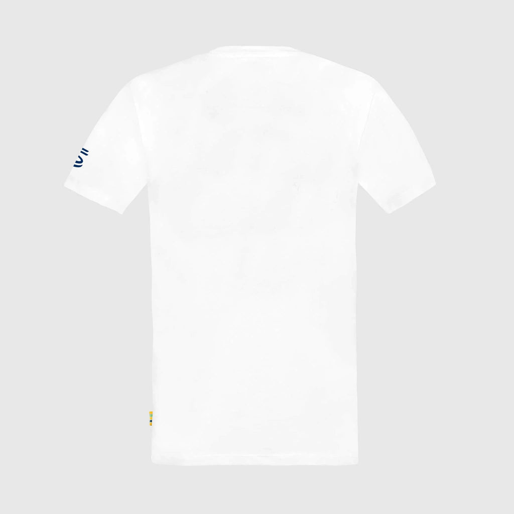 Ayrton Senna F1 Suzuka Circuit Graphic T-Shirt - White T-shirts Ayrton Senna 