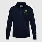 Ayrton Senna F1 Legacy 1/4 Zip Fleece - Navy/White Sweaters Ayrton Senna XS Navy 