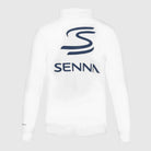 Ayrton Senna F1 Legacy 1/4 Zip Fleece - Navy/White Sweaters Ayrton Senna 
