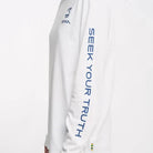 Ayrton Senna F1 Men's Legacy Long Sleeve T-Shirt - Navy/White T-shirts Ayrton Senna 