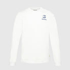 Ayrton Senna F1 Men's Legacy Long Sleeve T-Shirt - Navy/White T-shirts Ayrton Senna XS White 