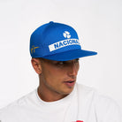 Ayrton Senna F1 Nacional 1984 Original Hat - Blue Hats Ayrton Senna 