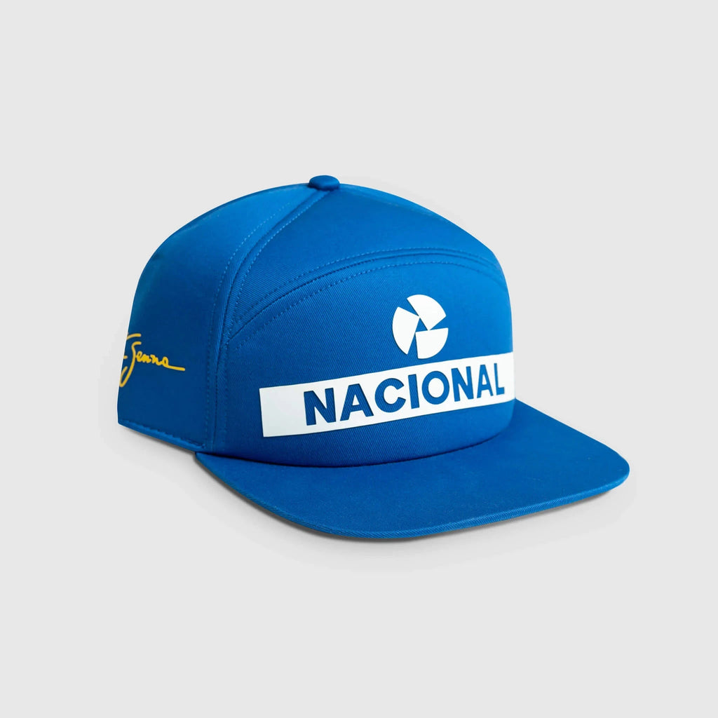 Ayrton Senna F1 Nacional 1984 Original Hat - Blue Hats Ayrton Senna 