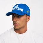 Ayrton Senna F1 Nacional Replica Baseball Hat - Blue Hats Ayrton Senna 