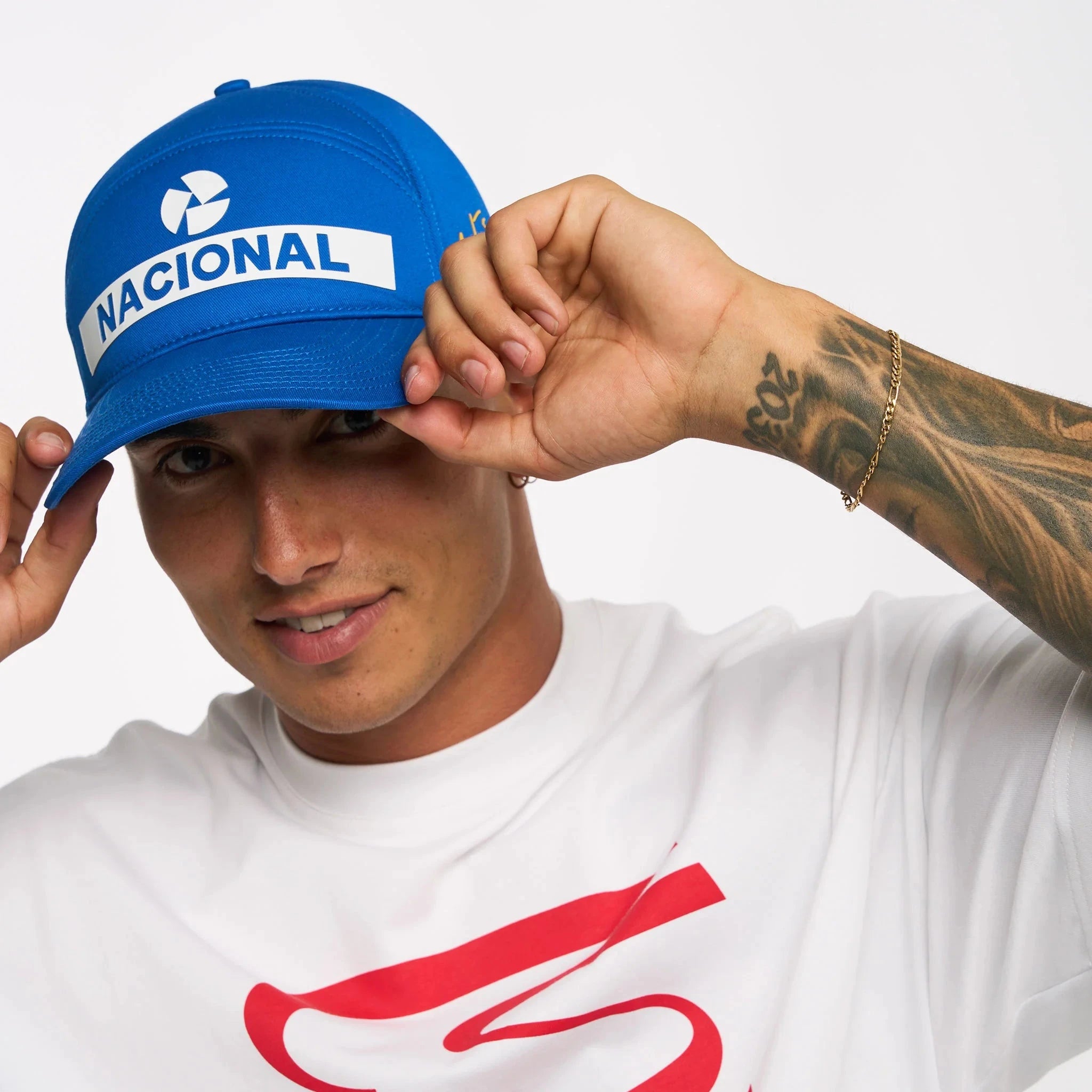 Ayrton Senna F1 Nacional Replica Baseball Hat - Blue Hats Ayrton Senna 