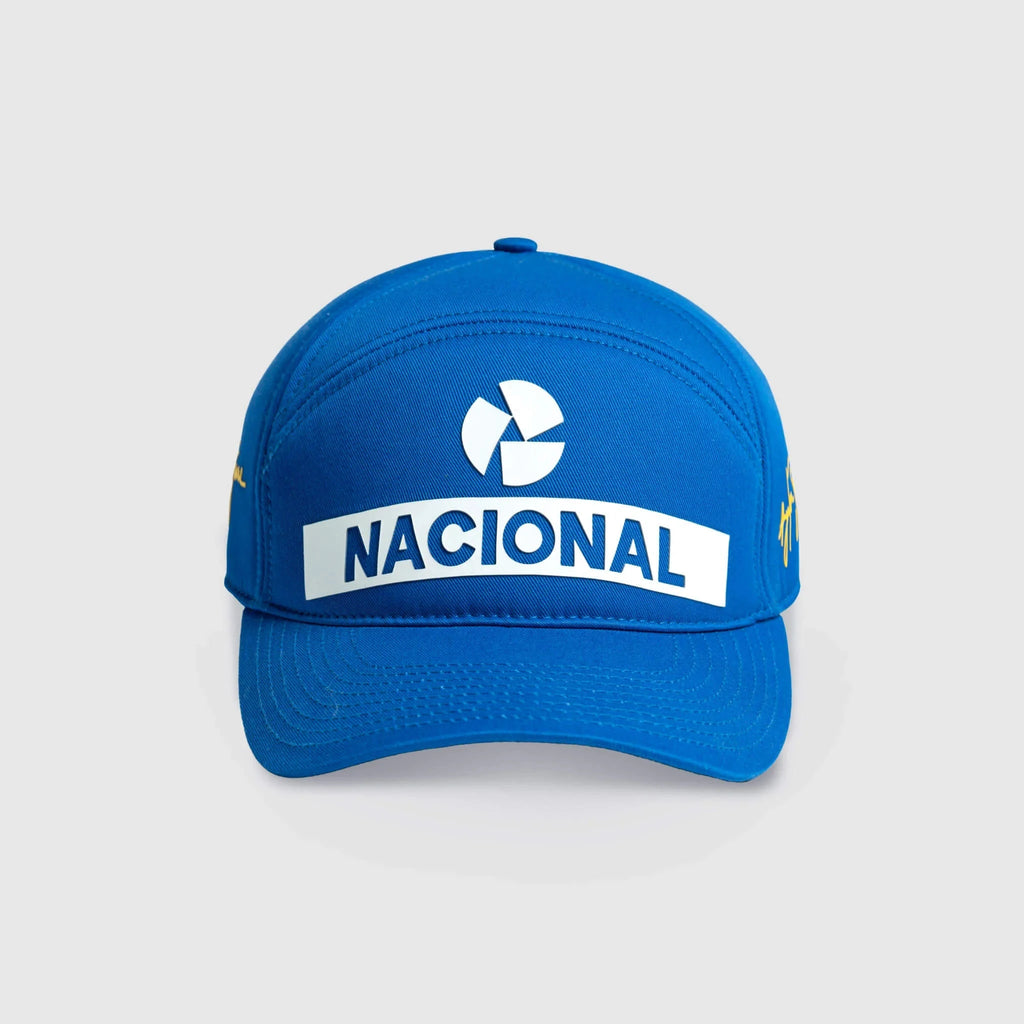 Ayrton Senna F1 Nacional Replica Baseball Hat - Blue Hats Ayrton Senna 