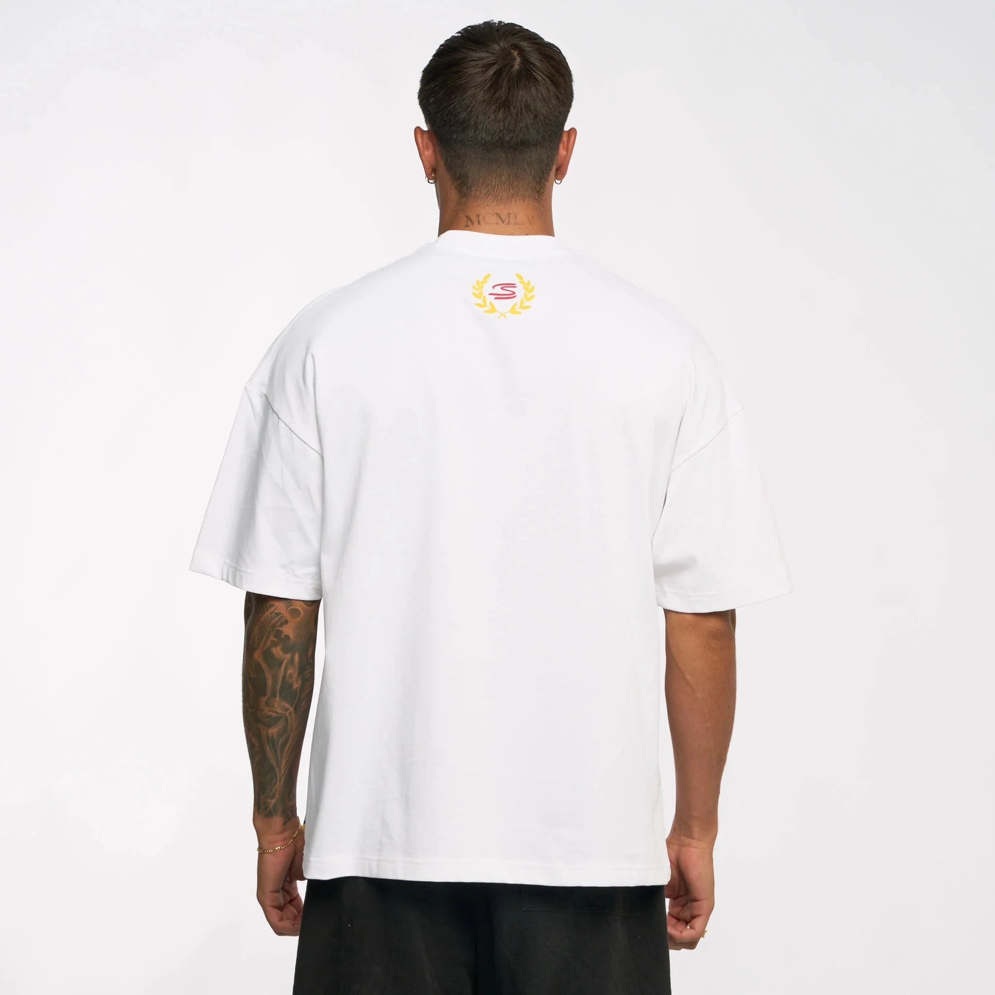 Ayrton Senna F1 Senninha Oversized T-Shirt - White T-shirts Ayrton Senna 
