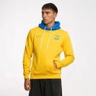 Ayrton Senna F1 Seek Your Truth Circle Hoodie - Gray Marle/Yellow Hoodies Ayrton Senna 
