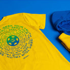 Ayrton Senna F1 Seek Your Truth Circle T-Shirt - White/Yellow T-shirts Ayrton Senna 