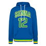 Ayrton Senna F1 Collegiate Hoodie - Blue/Green Hoodies Ayrton Senna 