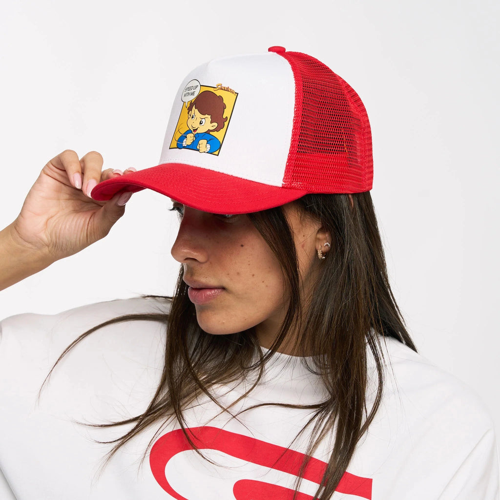 Ayrton Senna F1 Senninha Trucker Hat - Red Hats Ayrton Senna 
