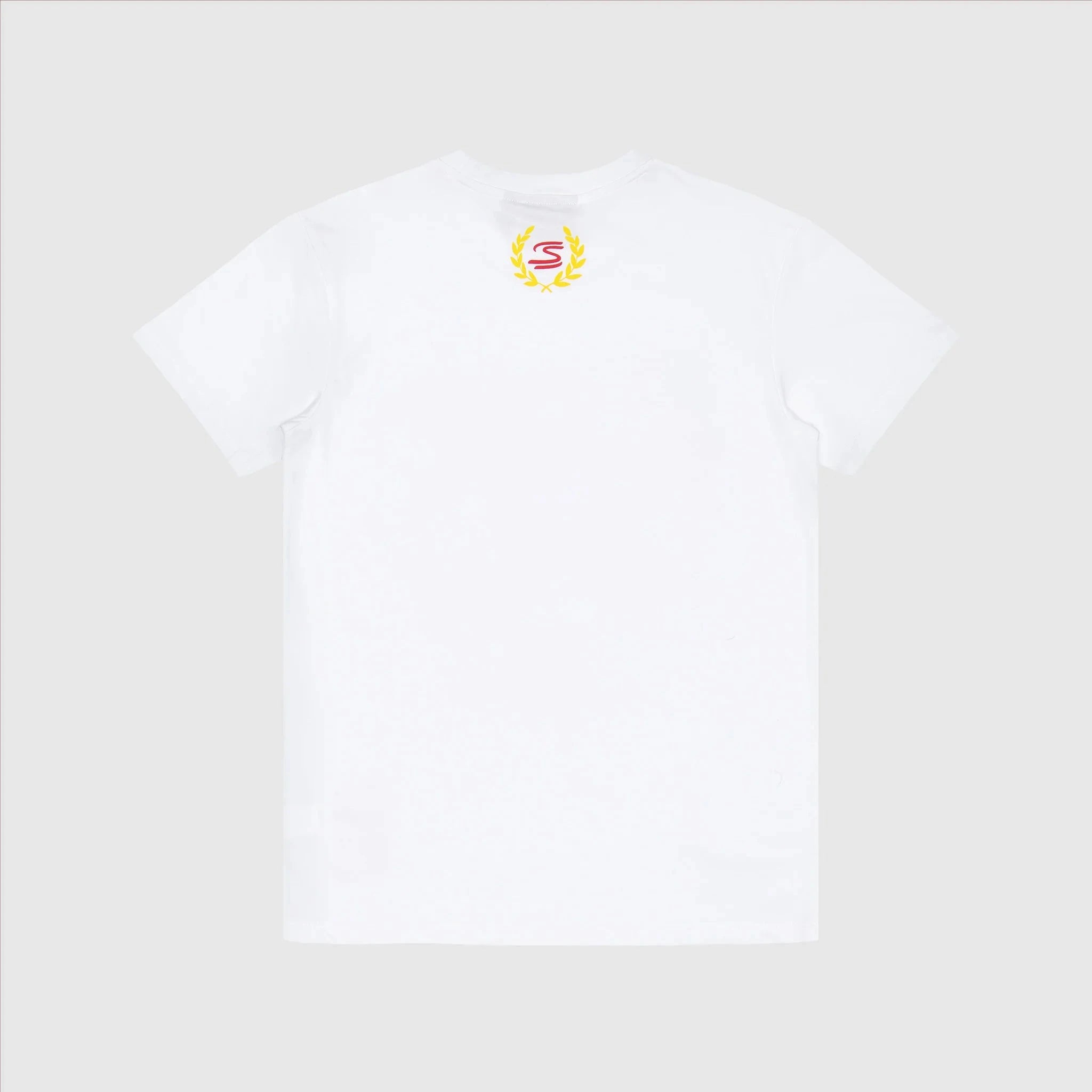 Ayrton Senna F1 Senninha T-Shirt - White/Red/Blue T-shirts Ayrton Senna 