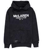 McLaren F1 x New Era Washed Logo Hoodie - Black Hoodies McLaren-Castore 