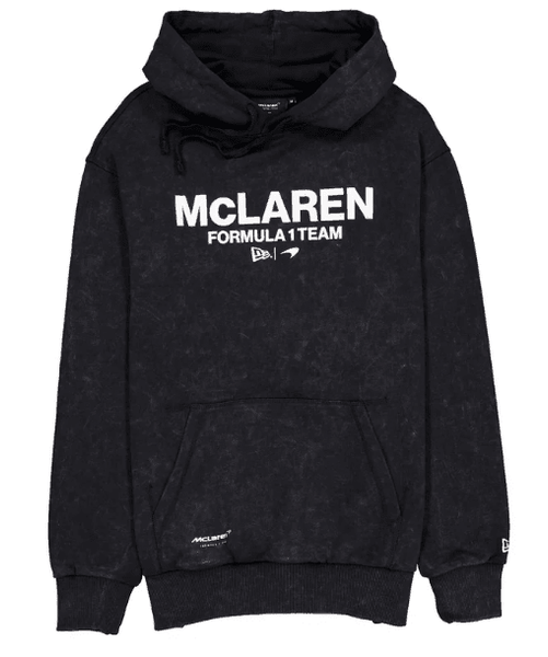 McLaren F1 x New Era Washed Logo Hoodie - Black – CMC Motorsports®
