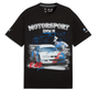 BMW Motorsports M3 E46 Graphic T-Shirt - Puma Black/White/Silver Mist T-shirts BMW Motorsports XS Black 