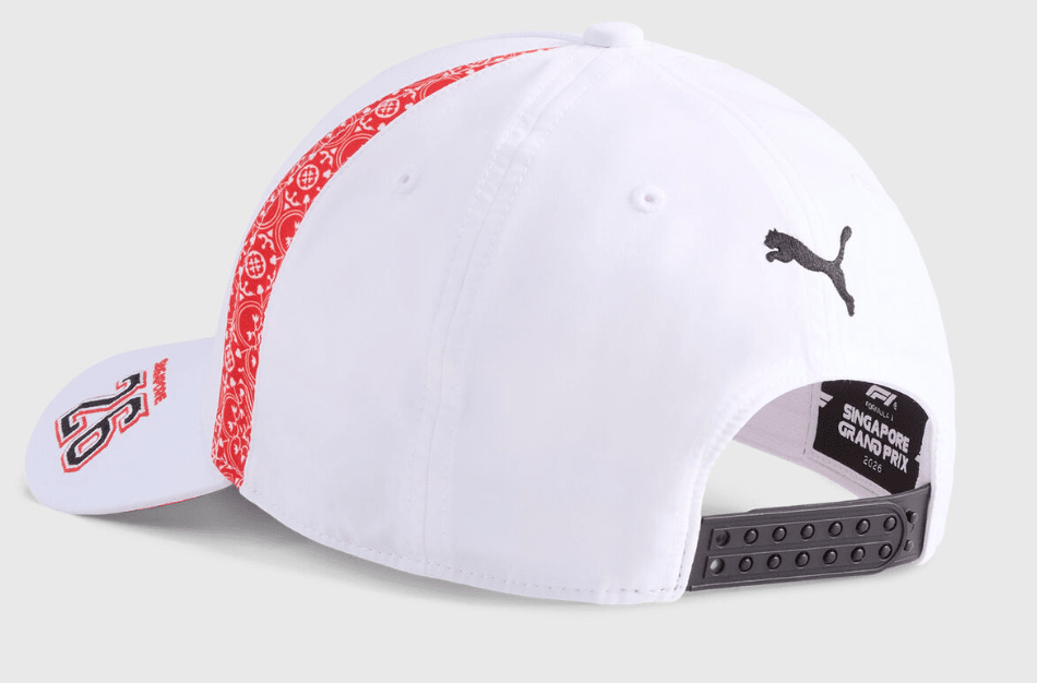 Formula 1 Tech Limited Edition Singapore GP Hat- Puma White Hats Formula 1 
