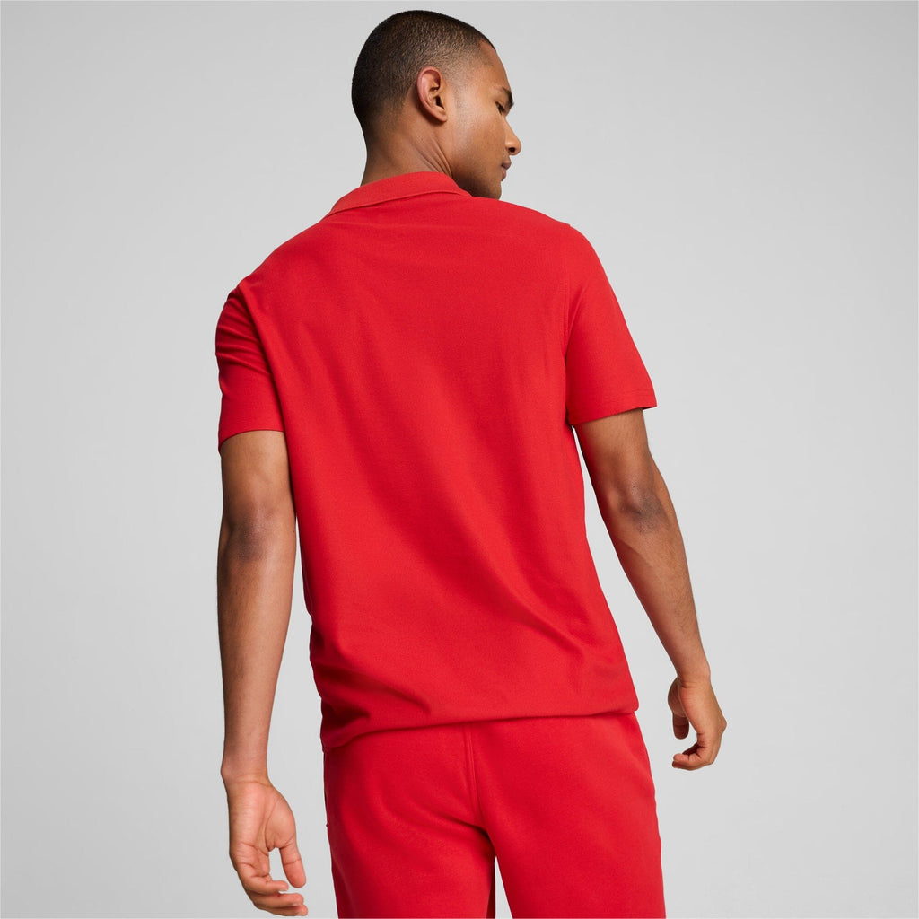 Scuderia Ferrari F1 Puma Men's Race Polo Shirt - White/Red Polos Scuderia Ferrari 