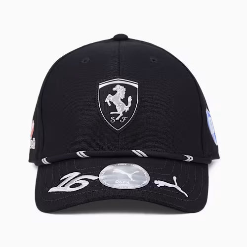 Scuderia Ferrari F1 2026 Charles Leclerc SE Singapore GP Hat - Black Hats Scuderia Ferrari 