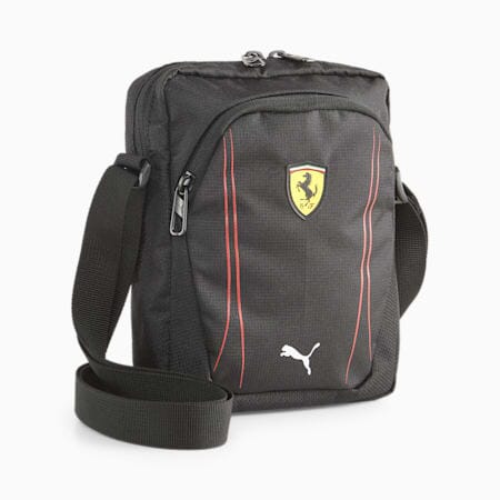 Scuderia Ferrari F1 Puma Sportswear Race Shoulder Bag - Red/Black Bags Scuderia Ferrari Black 