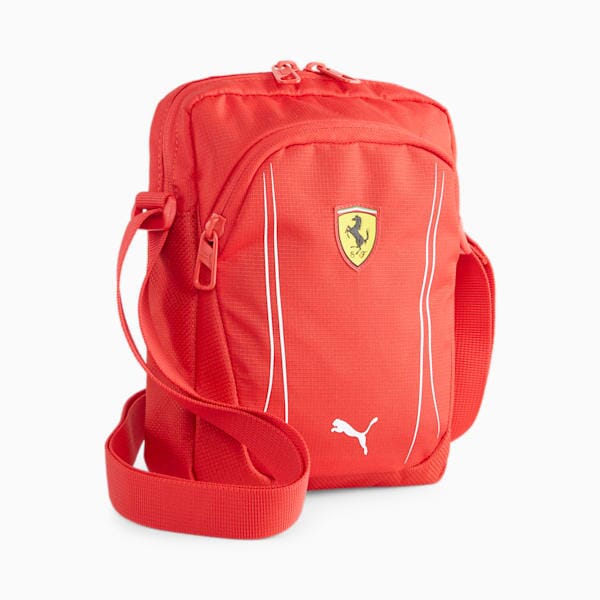 Scuderia Ferrari F1 Puma Sportswear Race Shoulder Bag - Red/Black Bags Scuderia Ferrari Red 