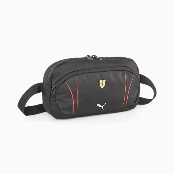 Scuderia Ferrari F1 Puma Sportswear Race Waist Bag-Black Bags Scuderia Ferrari 