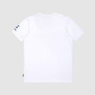 Ayrton Senna F1 Men's #12 Stripe T-Shirt - Navy/White/Yellow T-shirts Ayrton Senna 
