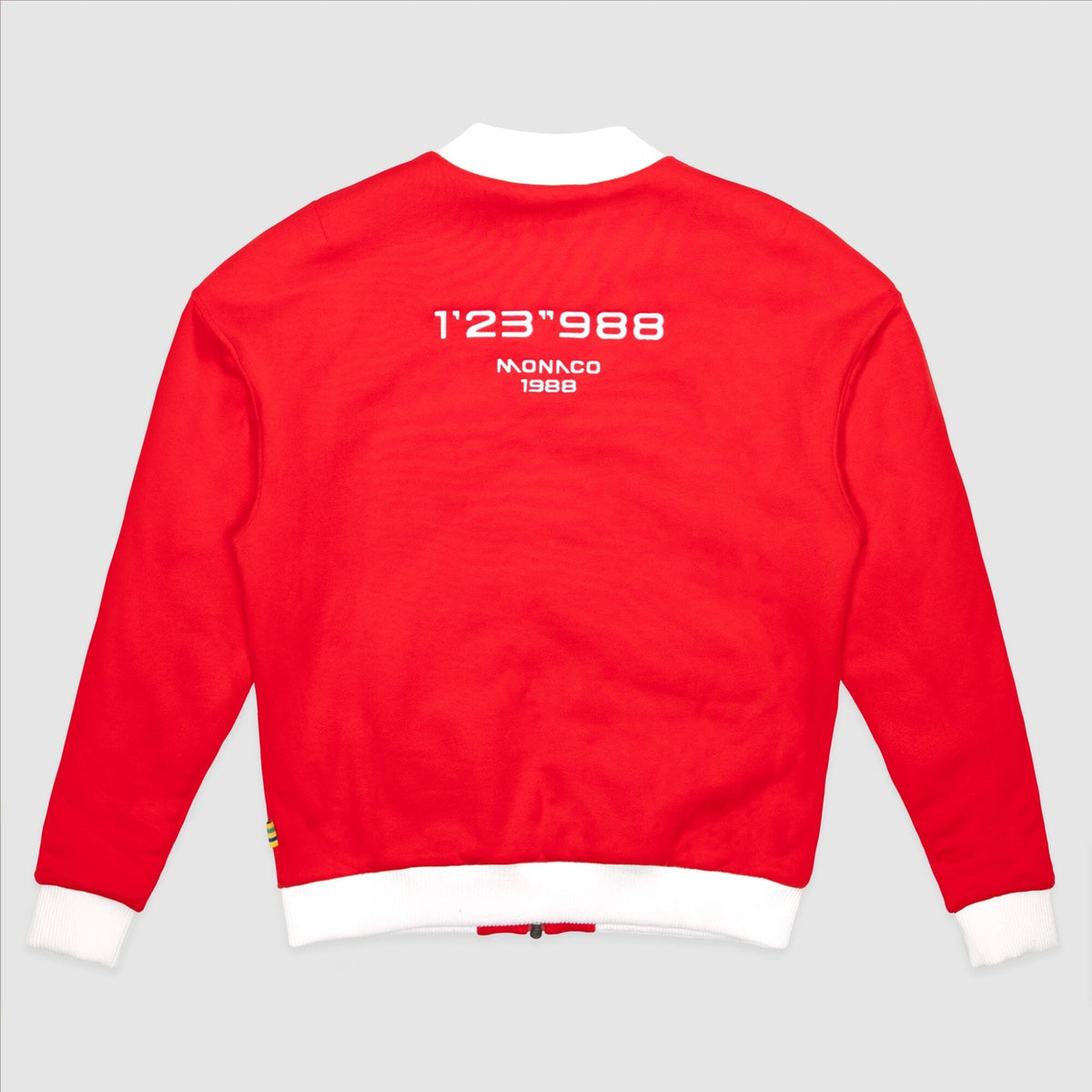 Ayrton Senna F1 x Tag Heuer Varsity Jacket - Red Jackets Ayrton Senna 