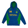 Ayrton Senna F1 94 Pullover Hoodie - Blue Hoodies Ayrton Senna 