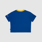 Ayrton Senna F1 Women's Brazil Crop T-Shirt - Blue T-shirts Ayrton Senna 