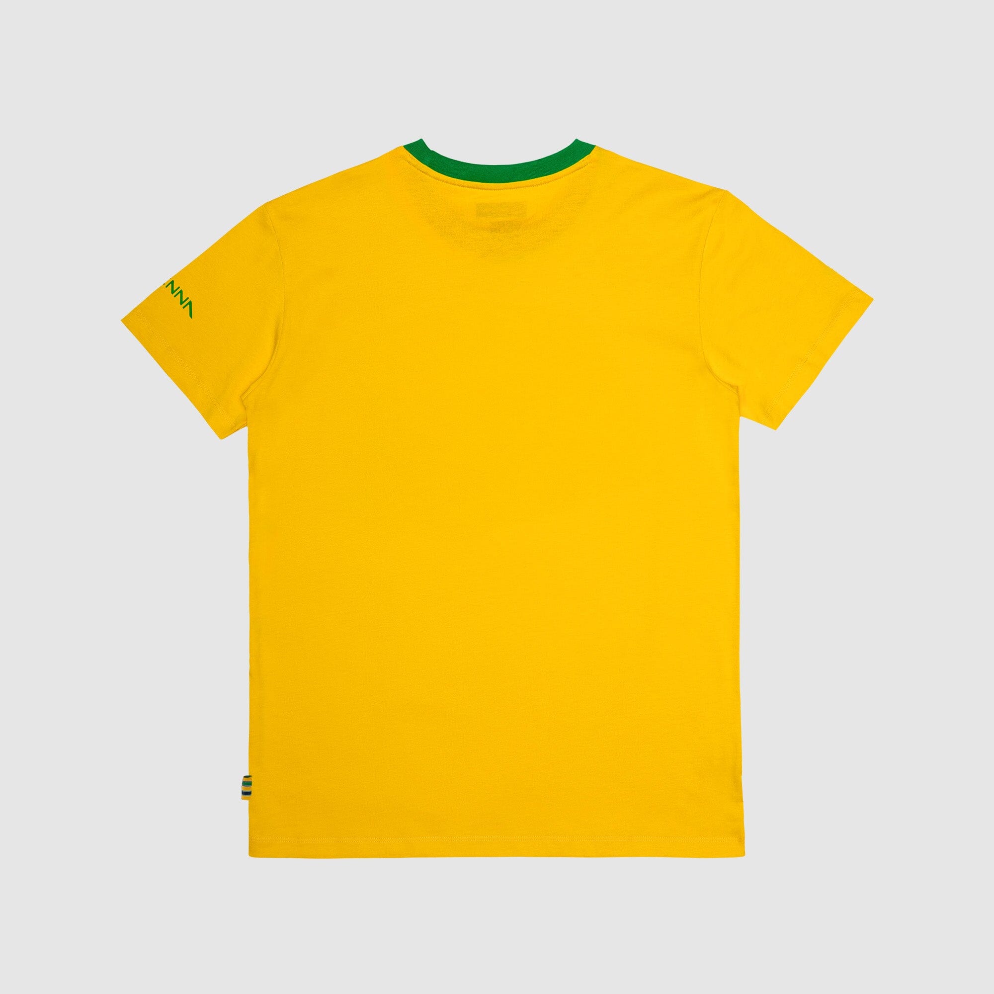 Ayrton Senna F1 Brazil T-Shirt - Yellow – CMC Motorsports®