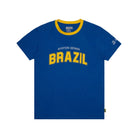 Ayrton Senna F1 Men's Brazil T-Shirt - Blue T-shirts Ayrton Senna 