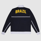 Ayrton Senna F1 Brazil Track Jacket - Navy Jackets Ayrton Senna 