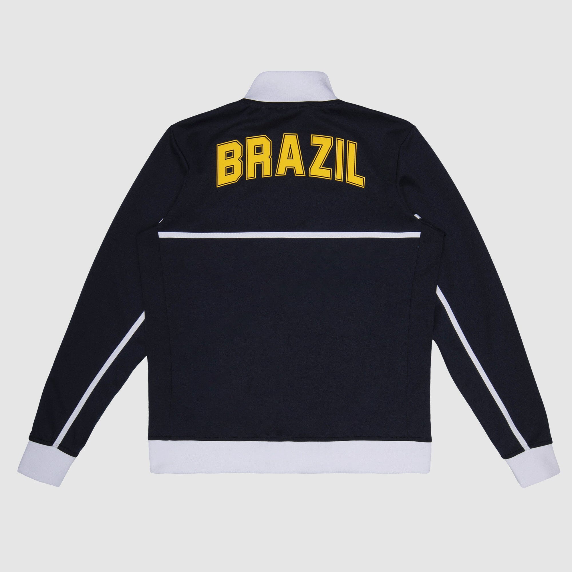 Ayrton Senna F1 Brazil Track Jacket - Navy Jackets Ayrton Senna 